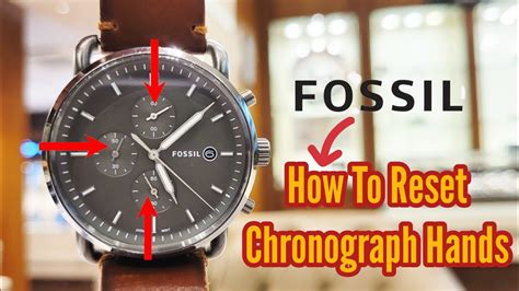 how to reset fossil watch|fossil watch band adjustment instruction.